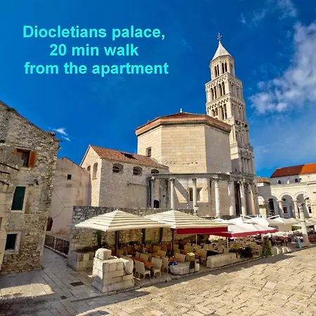 A2- Luxury W Big Balcony 4 Min Walk To Split