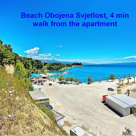 Апартаменты A2- Luxury W Big Balcony 4 Min Walk To Сплит